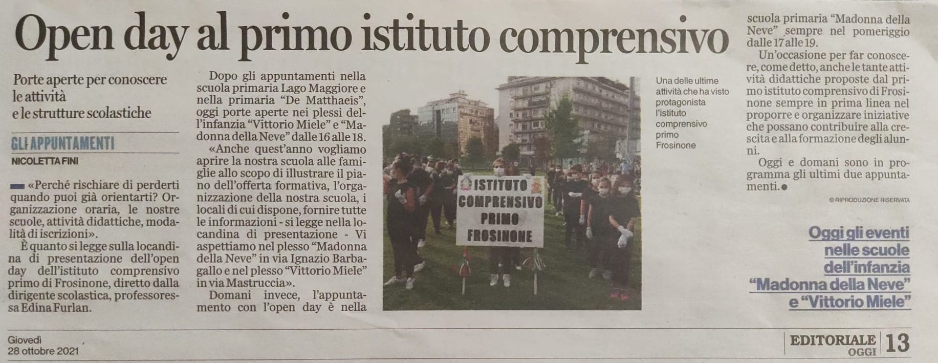2021 10 28 Ciociaria openday
