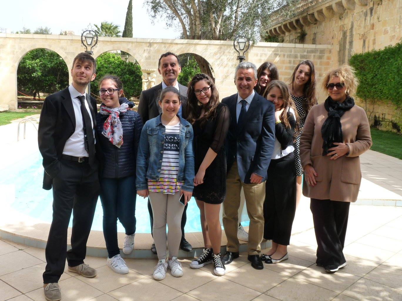 gruppo dal presidente