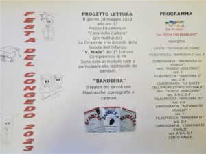 locandina della festa del Congedo 2023 Vittorio Miele