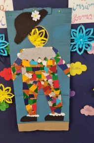 maschera della scuola dell'infanzia