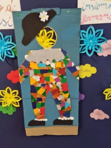 maschera della scuola dell'infanzia