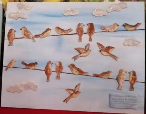 pannello realizzato in ceramica 2