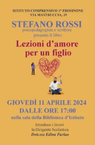 locandina dell'incontro con l'autore stefano rossi