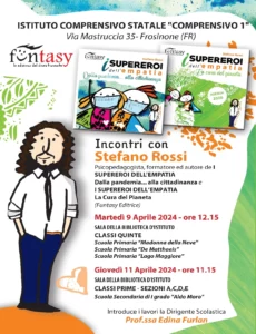 locandina dell'incontro con l'autore Stefano Rossi