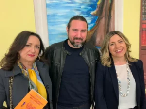 foto dell'incontro con l'autore rossi