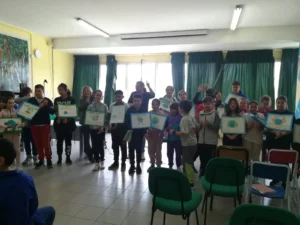 foto dell'incontro con l'autore rossi