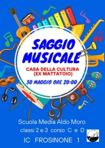 manifestazione finale locandina saggio musicale