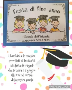 manifestazione finale locandina infanzia madonna della neve