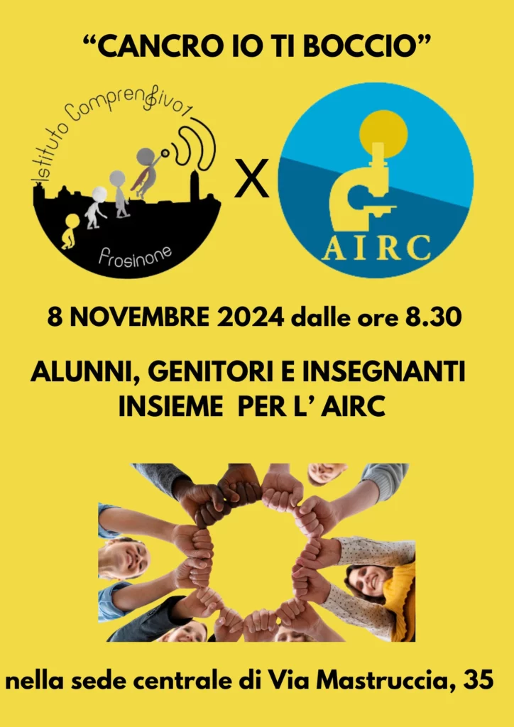 locandina dell'evento cancro io ti boccio