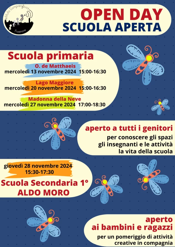 locandina open day 2024