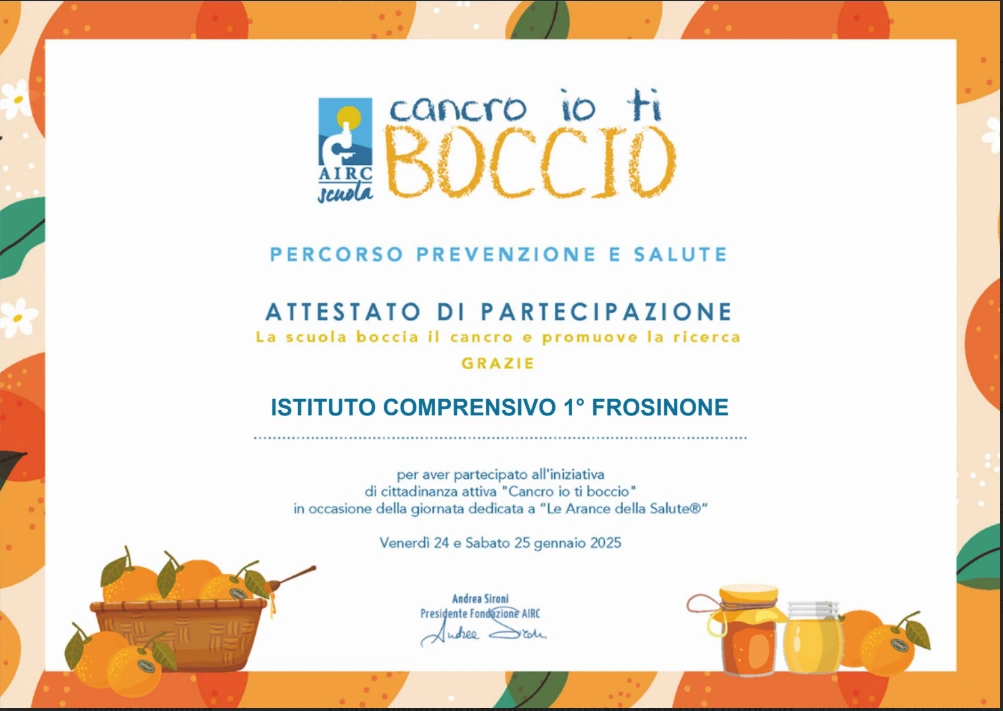 l'attestato di cancro ti boccio 2025