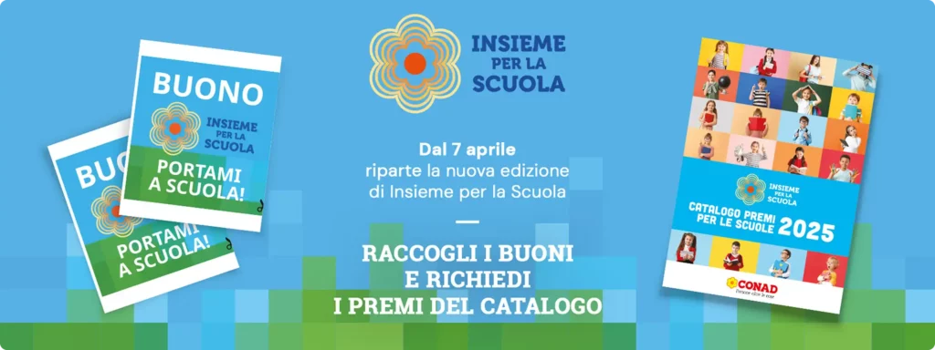 banner dell'iniziativa insieme per la scuola