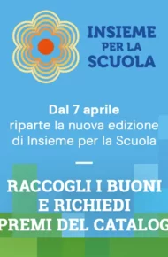 banner dell'iniziativa insieme per la scuola